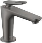 Hansgrohe Citterio C, Cubic Cut kialakítás, Mosdócsaptelep leeresztővel, EcoSmart, CoolStart, polírozott fekete króm 49021330 (49021330)