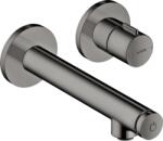 Hansgrohe Uno Mosdókagyló keverő, rejtett beépítéshez, Select 165, polírozott fekete króm 45112330 (45112330)