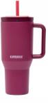 KAMBUKKA Cană termoizolantă Rio Tumbler 950 ml, Burgundy Bloom