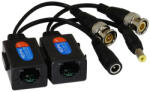 Pulsar P-TRPV1 passzív videó- és tápátalakító szett - RJ45-ös videóbalun (P-TRPV1)