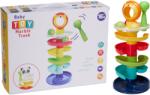 Home and Mode Baby Toy Marble Track Golyópálya 5 szintes, 3 golyóval, 44 cm - Oroszlán/Panda (S34496150)