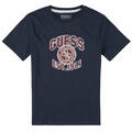 GUESS Rövid ujjú pólók ORGANIC COTTON JERSEY Tengerész 18 ans