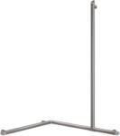Delabie Be-Line exkluzív sarokkapaszkodó zuhanyzóba felszálló ággal, metalizált antracit, 750x750x1185mm (DEL511949C)
