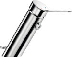 Delabie BIOSAFE extra higiénikus mosdócsap L=110mm teli keverőkarral, kifolyó nélküli kialakítás, H-M víz, H=95mm, leeresztőszelep (DEL2620)
