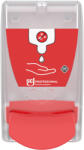 SC Johnson Professional SCJP Proline Sanitize kézfertőtlenítő adagoló InstantFOAM COMPLETE és InstantGEL kézfertőtlenítő patronhoz, manuális, 1L, színtelen/piros (SCJP-SAN1LDS)