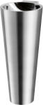 Delabie BAILA lábon álló, kúp alakú kézmosó, 0, 8mm r. m. acél, dual finish - polírozott medence, selyem test, csapfurat nélkül (DEL120172)