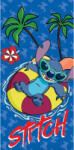 Disney Lilo és Stitch, A csillagkutya Summer Splash fürdőlepedő, strand törölköző 70x140 cm (Fast Dry) (780644)