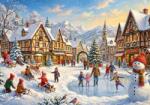 Cherry Pazzi - Puzzle Snowglow Village - 300 piese
