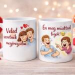 Ajándékbor kft Romantikus páros bögre - „Veled szeretnék megöregedni (BOG64)