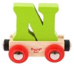 Bigjigs Toys Wagon fából készült vasúti pálya - N betű (DV03273)