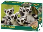  Puzzle 3D - Lemúrok