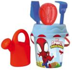 Smoby Spidey vödör teáskannával és kiegészítőkkel, közepes méretű