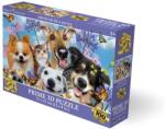  Puzzle 3D - nevető kutyák és macskák