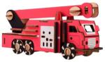 WoodCraft Woodcraft fa 3D puzzle tűzoltóautó (DV06886)