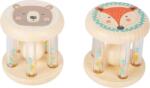 Small foot by Legler Small Foot Baby pasztell csörgő golyókkal, 2 darabos készlet (DV02383)
