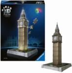 Ravensburger Iconics 3D Puzzle Big Ben (Éjszakai kiadás)