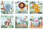 2Kids Toys Fából készült kockák - Szafari (DV07558)