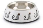 Beeztees Macskatál MUZY fehér 14cm (PFS2986)