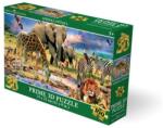  Puzzle 3D - Afrikai állatok