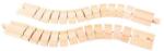 Bigjigs Toys Bigjigs Rail csuklós pálya 2 db (DV00821)