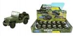 Teddies Auto Welly Jeep 1941 Willys MB terepjáró katonai műanyag/fém 10 cm szabadon futó (UN36189)