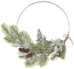 Indecor Coroniță decorativă suspendată DEER din metal și plastic, 28 cm