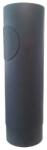 STEEL Processing Tub de fum cu orificiu 150 mm, lungime 500 mm, grosime 1, 5 mm, negru