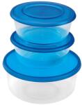 Heidrun Cutii din plastic HEIDRUN, set 3 buc