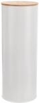 Orion Recipient metalic pentru alimente Orion Whiteline cu capac din bambus, 2, 65 l