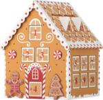 Bloomingville Calendar de advent Ginnie căsuță 27, 5 cm, maro (82072915)