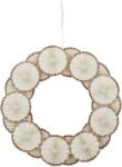 House Doctor Accesoriu decorativ de sărbători Rosette coroană 34 cm alburiu (202742022)