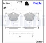 DELPHI Set placute frana DELPHI LP3720 (LP3720)
