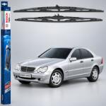 Bosch Ștergătoare Mercedes-Benz C-Class W203 2000-2003 | Twin Spoiler 801S - BOSCH (BST801SMBCW203)