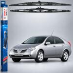 Bosch Ștergătoare Nissan Primera P12 Hatchback 2002-2008 | Twin Spoiler 801S - BOSCH (BST801SNPRP12HB)