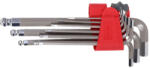 PROLINE SET CHEI NEGATIVE CR-VA S2 SFERICE LUNGI 1.5-10MM - 9P (48330) Cheie imbus