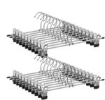 Songmics Home Set 20 de umerase pentru pantaloni, Songmics, inox (CRI003-20)