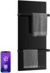 Klarstein HotSpot Crystal Smart infravörös panel | 800 W | 12 m2 | Érintőképernyős vezérlés és hangvezérlés (TH800-comfort (black)) (TH800-comfort (black)) - klarstein