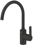 GROHE Get QuickFix Álló mosogatócsaptelep magas forgatható C-alakú kifolyóval matt fekete 314942431 (314942431)