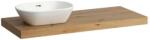 Laufen Lani - Blat pentru lavoar, 118 cm, decupaj stânga, stejar H4046721122671 (H4046721122671)