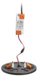 Rendl light studio BJORK R 16 süllyesztett lámpa fekete 230V LED 12W 3000K (R13585)