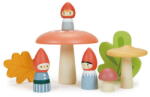 Tender Leaf Figurine din lemn premium, Familia gnomilor din padure, Tender Leaf Toys - Woodland Gnome Family, 3+ ani (TL8388)