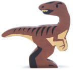 Tender Leaf Figurina dinozaur Tender Leaf Toys - Velociraptor, din lemn premium, 3+ ani (TL4762)
