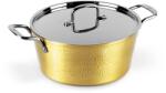 Berlinger Haus Lábas márvány bevonattal és rozsdamentes acél fedővel Hammered Gold 26cm 55600 (BH/8011)