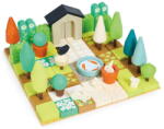 Tender Leaf Mica gradina, Tender Leaf Toys - Little Garden Designer, din lemn premium, 67 piese, 3+ ani (TL8488)