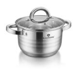 BLAUMANN Rozsdamentes lábas üvegfedővel Gourmet Line 20cm 3, 8L 55769 (BL-1020W)