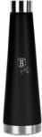 Berlinger Haus Palack alakú termosz ezüst kupakkal Matte Black 0, 4L 55836 (BH/8750)