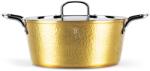 Berlinger Haus Lábas márvány bevonattal és rozsdamentes acél fedővel Hammered Gold 32cm 55625 (BH/8013)