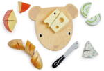 Tender Leaf Jucarie din lemn premium, Tender Leaf Toys - Tabla de tocat branza, 13 piese, 2+ ani (TL8293)