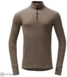 Devold Expedition Merino 235 Zip Neck póló, tarmac (L)