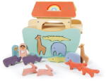 Tender Leaf Jucarie din lemn premium, Arca lui Noe, Tender Leaf Toys - Little Noahs Ark, 2+ ani (TL8307)